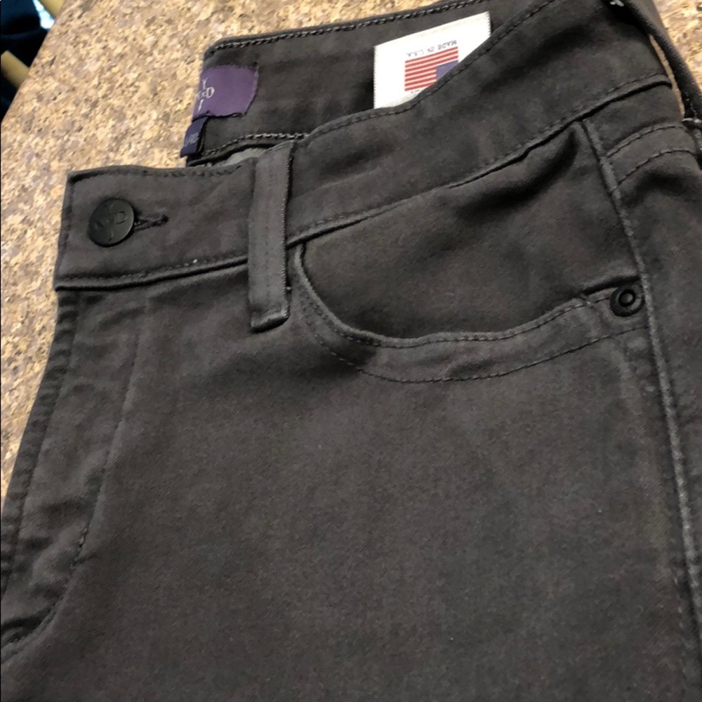 NYDJ Jeans Legging Gray Size 6 Black 6/40 - Picture 4 of 15